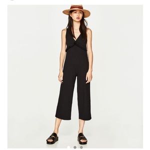 Zara black jumpsuit